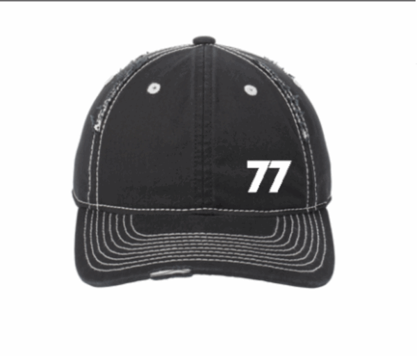 7th Anniversary Hat - Unisex / Black, White - Image 3